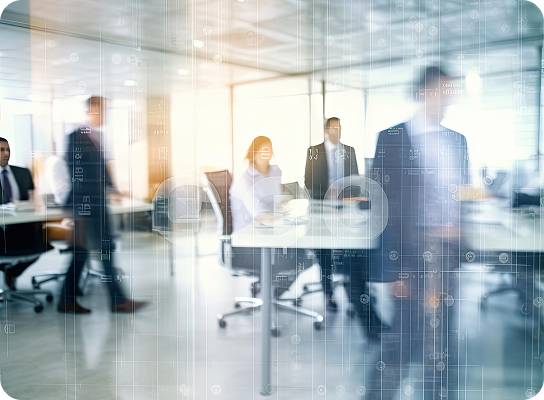 Geschäftsteam in modernem Büro